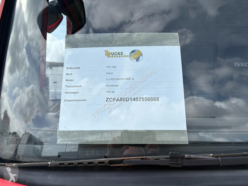 شاحنة Iveco EUROCARGO 90E18 + EURO 5 + LOW KM +...
