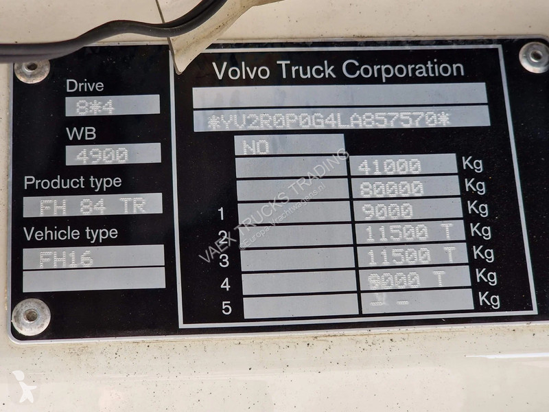 Kamión Volvo 16750 XL 8x4*4 - Carrier Supra...