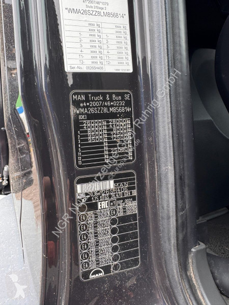 Camion MAN 26.470 6x4 Meiller 3S. Bordmatik...