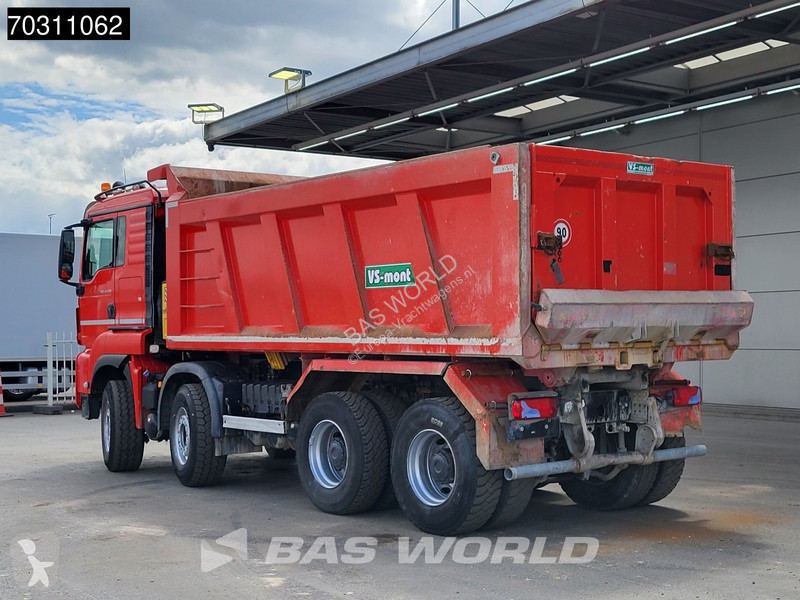 شاحنة MAN 41.510  8X4 17m3 tipper Full Steel...