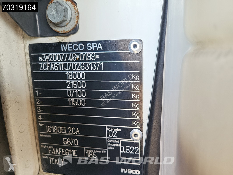 شاحنة Iveco 180E250 4X2 HYVA HB.150XE3 Kran...
