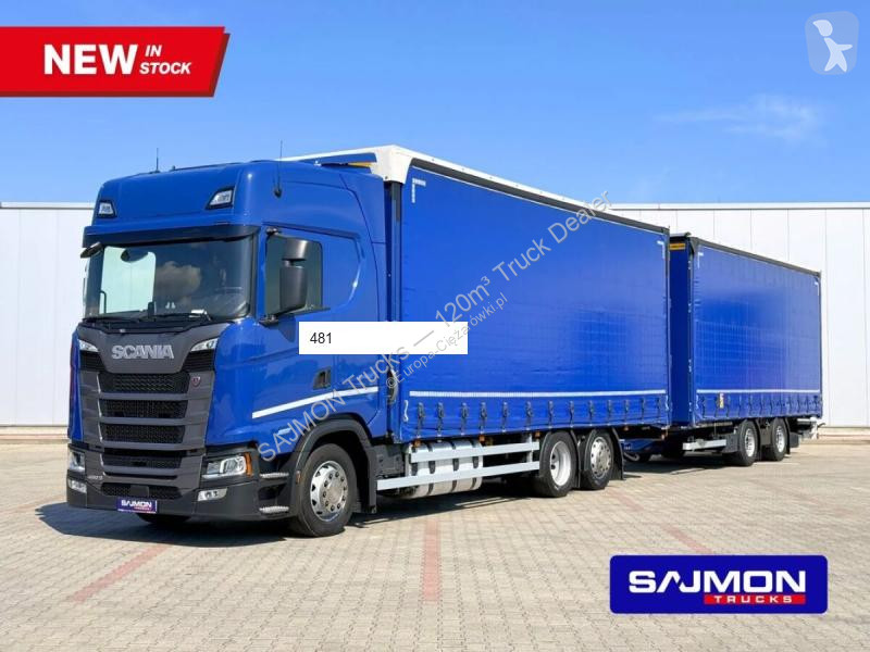 Camion Scania SUPER / S460 / ZESTAW TANDEM...