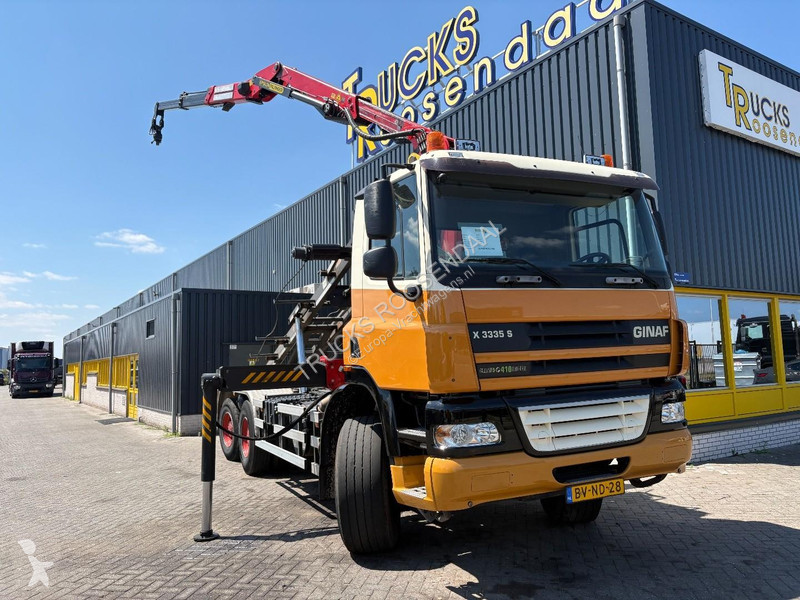 Camion Ginaf X 3335 S + PALFINGER E 165 Z + 6X6...