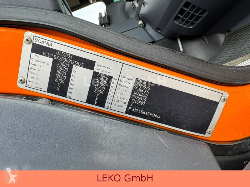 شاحنة Scania 310 Mit Schneeflugschild(Original...