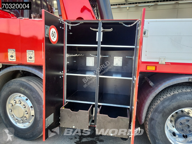 شاحنة Scania 490 8X4 EFFER 1750/8S + JIB 6S...