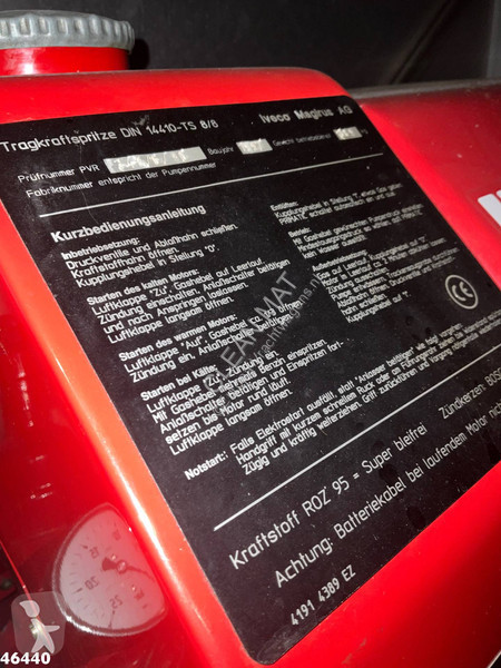 شاحنة Mercedes 918 4x4 ZIEGLER Brandweer /...
