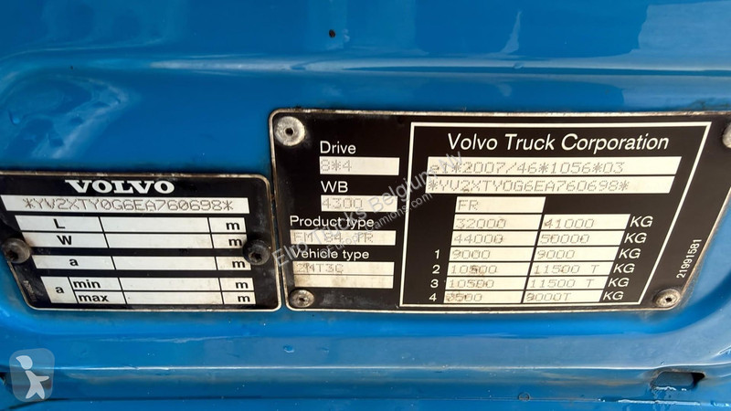 شاحنة Volvo 460 (BE TRUCK / EURO 6 / 8X4 /...