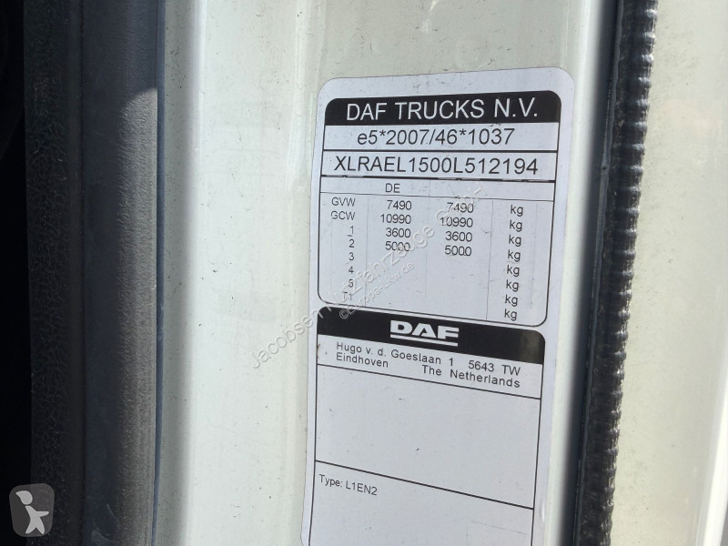 شاحنة DAF 210 FA 4x2 BL Pritsche/Plane, Klima,...