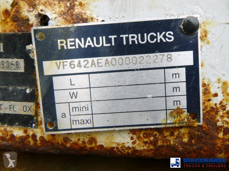 شاحنة Renault 180 dci 4x2 fuel tank 6.5 m3 / 2...