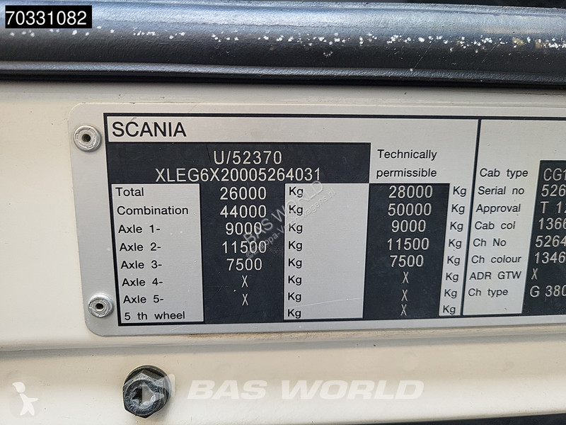 شاحنة Scania G380 6X2 Alfons Haar Fuel tanker...