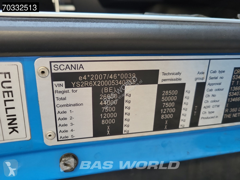 شاحنة Scania R360 6X2 Fuel Tank 20.900 trs ADR...