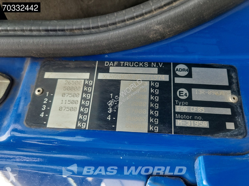 شاحنة DAF 360 6X2 NL-Truck VDL S-20-6200...