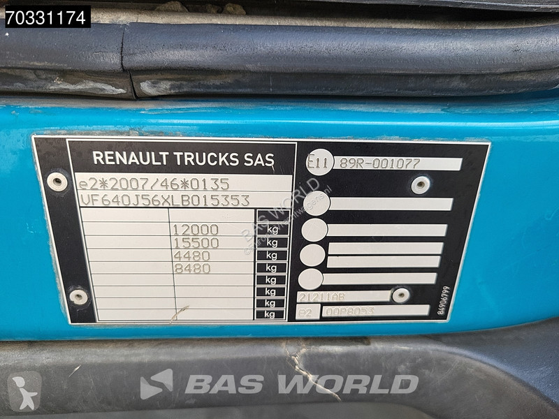 شاحنة Renault D 210 D 4X2 12tonner 1500kg...