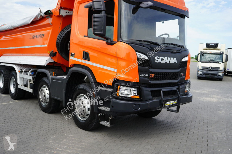 شاحنة Scania P 420 / XT / EURO 6 / WYWROTKA / 8...
