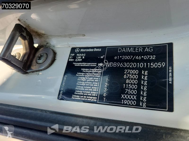 شاحنة Mercedes 2548 6X2 Carrier SUPRA 1150U-12...