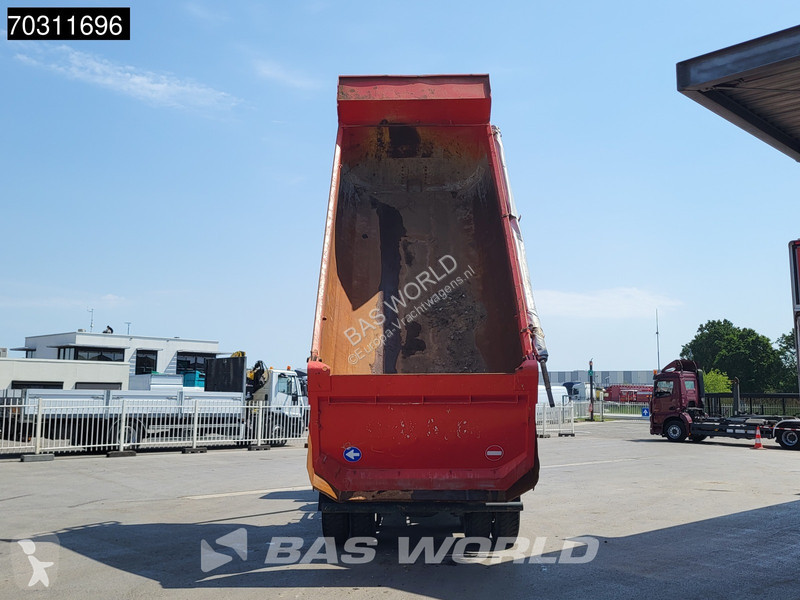 شاحنة Scania 420  8X6 8x6 Steel suspension 18m3...
