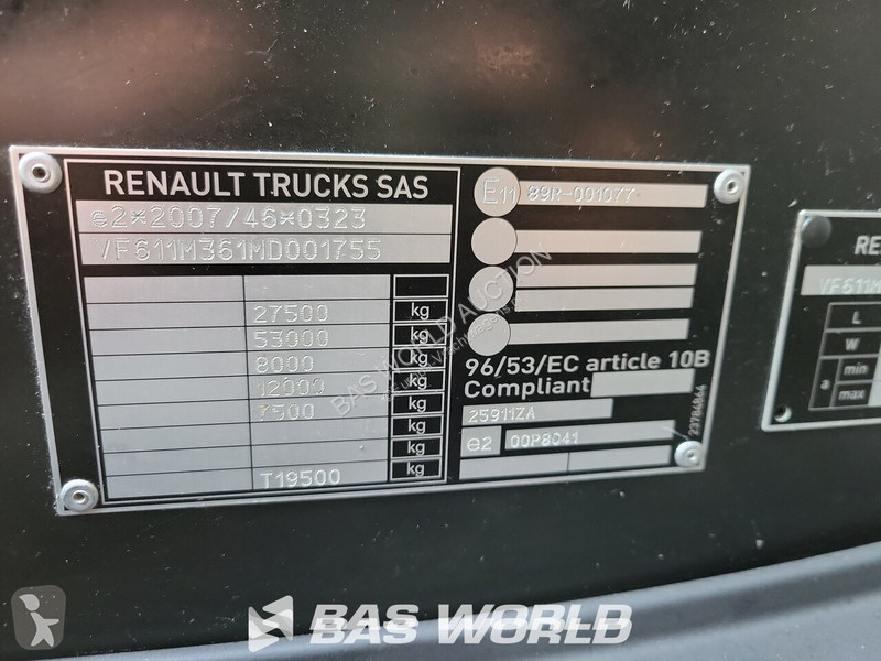 Camion Renault T T 480