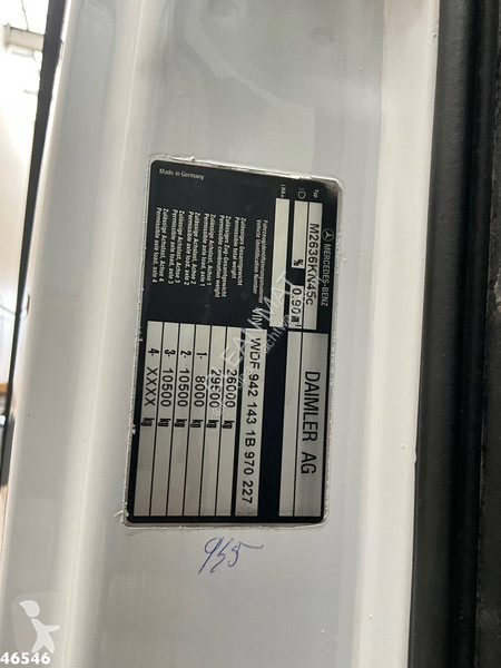 Camion Mercedes 2636 6x4 Manual Full steel Hiab...