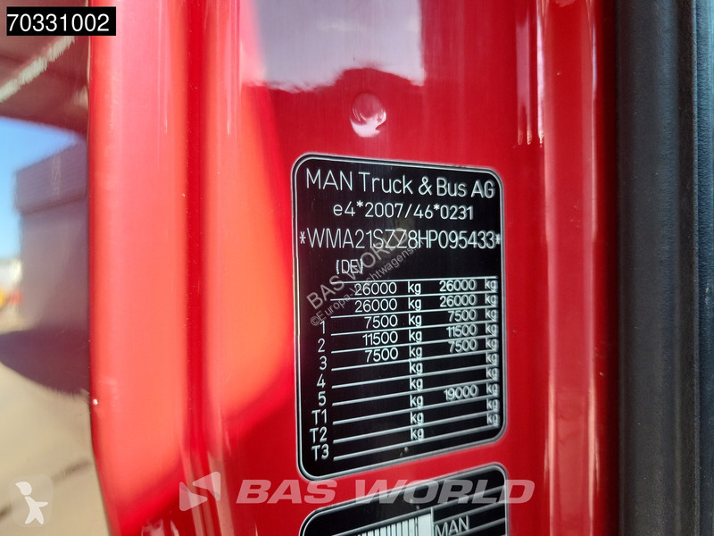 Camión MAN TGS 6X2 ADR BDF Lift-lenk Asche...