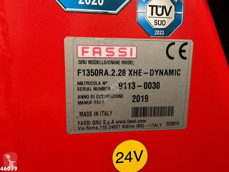 Camion MAN 35.430 Euro 6 Fassi 135 Tonmeter...