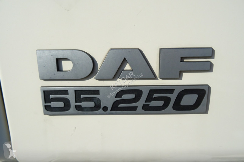 DAF 55250 Euro 5 kontener 20 palet winda klapa...
