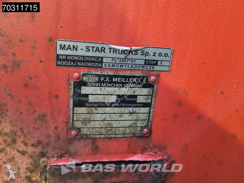 Kamion MAN 41.440  8X8 18m3 Meiller Tipper...