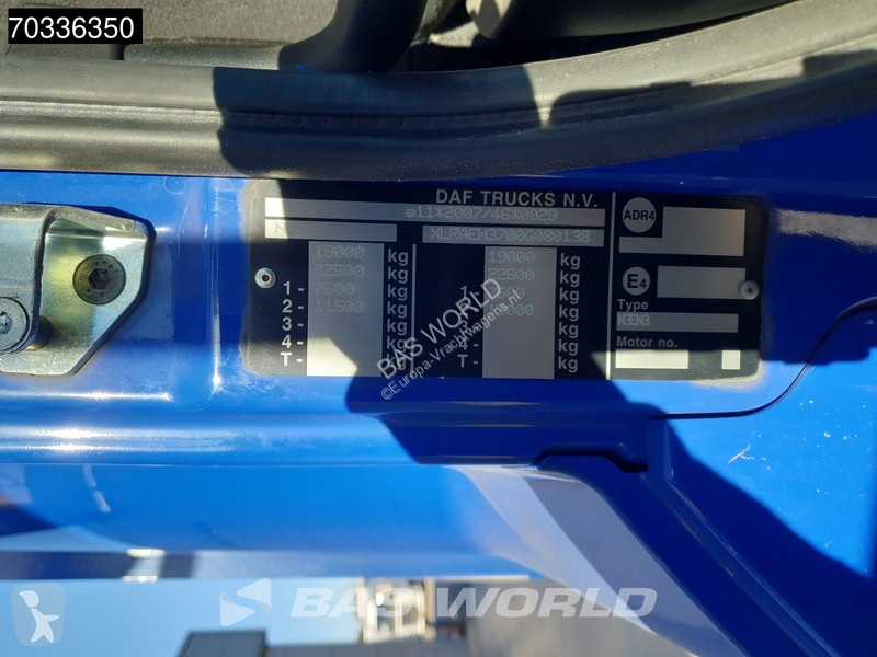 DAF 250  4X2 19t NL-Truck APK Curtainsides...