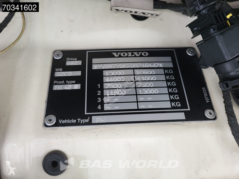 Volvo FH 460 4X2 -Truck APK 1500kg Tailgate...