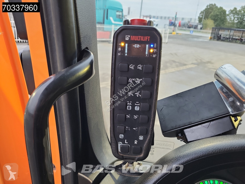 Kamion MAN TGM 4X2 HIAB FTR12 Skiploader...