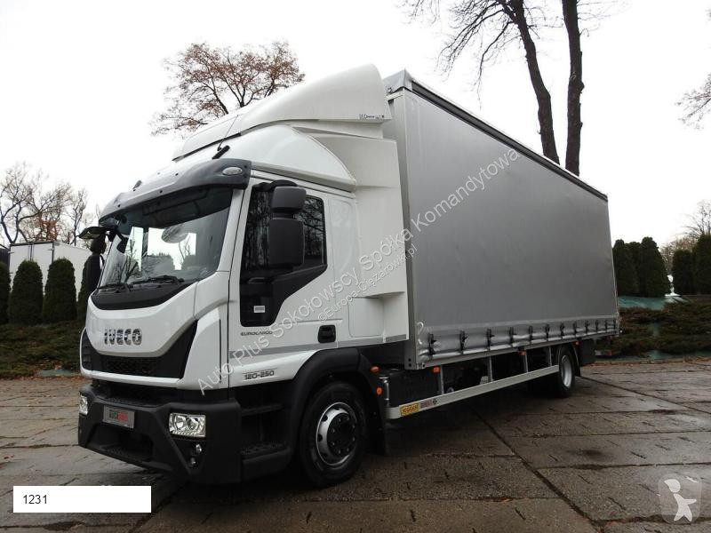 Camion Iveco EUROCARGO 120-250 NOWY PLANDEKA...