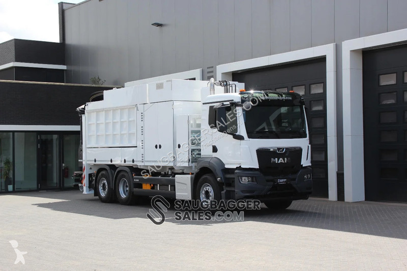 Camion MAN 26.510 6X2-4 MTS DINO 8 SAUGBAGGER