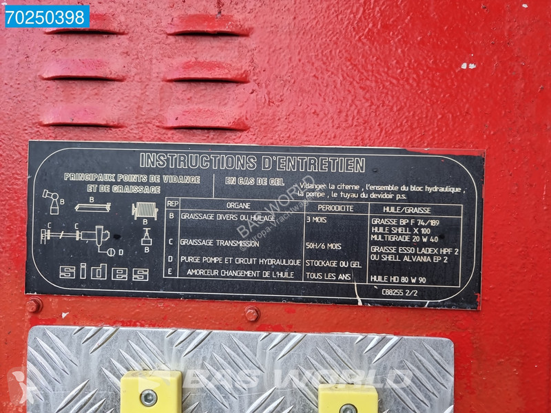 Lastbil Renault 420 8X4 SIDES 14.500ltr Fire...