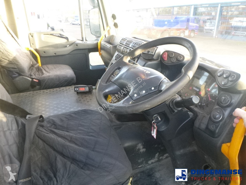 Kamion Iveco AD340T36 8x4 RHD tipper + HMF 1244 Z1