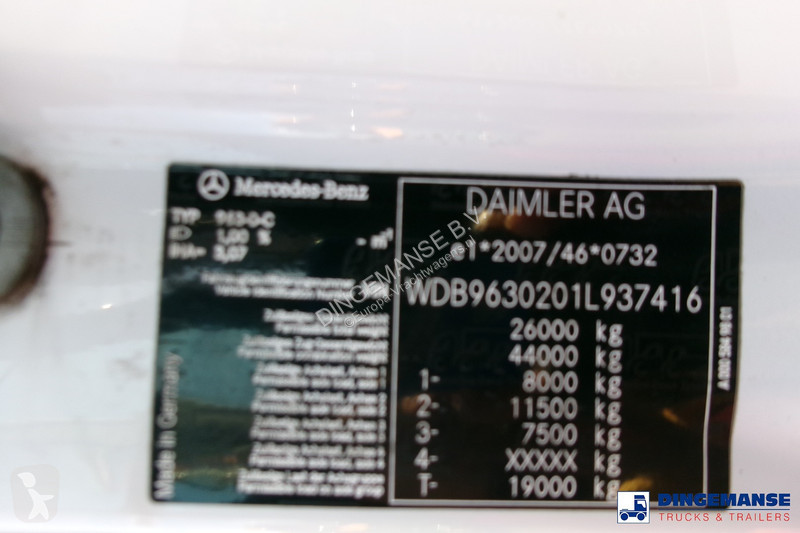 Kamion Mercedes 2543 6x2 Euro 6 Marrel...