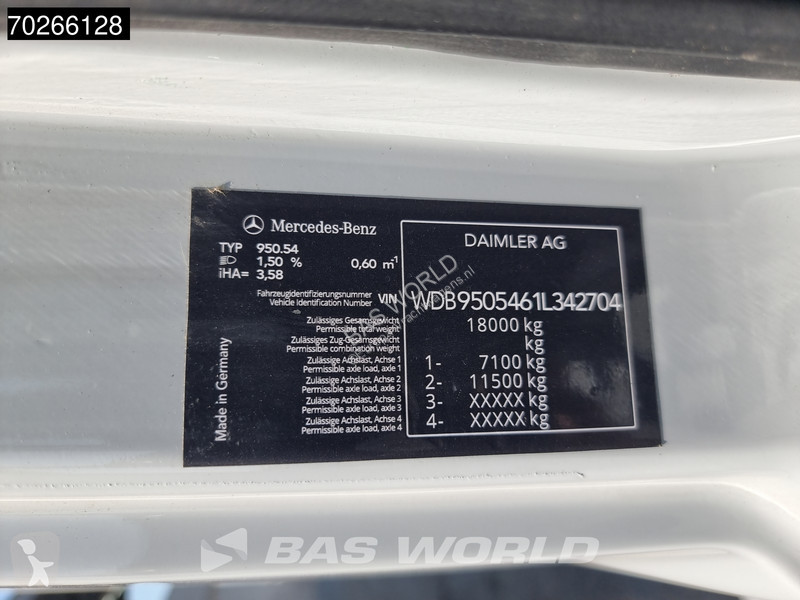 Camion Mercedes 1833 4X2 Retarder 3-Pedals...