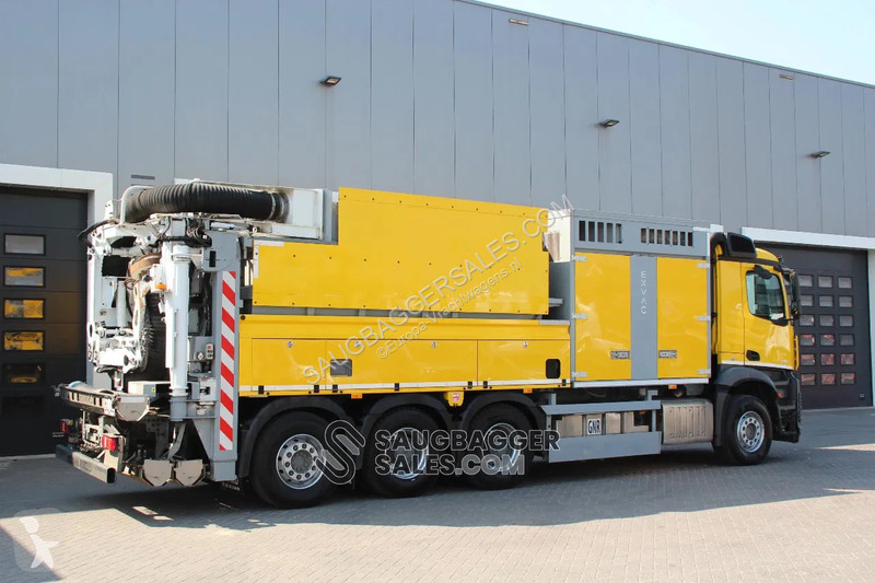 Camion Mercedes RIVARD EXVAC Saugbagger