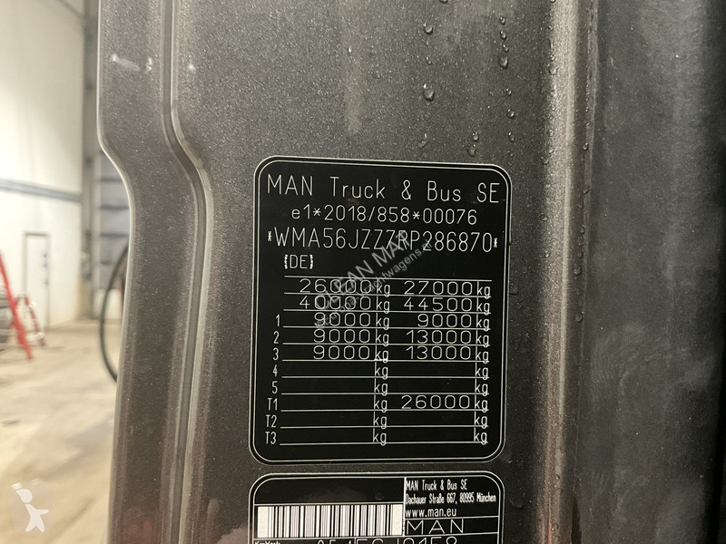 Camion MAN 26.520 Euro 6 6x6 Hiab 54 Tonmeter...