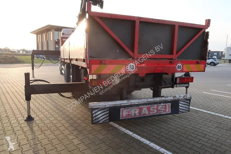 Kamion Scania R143-420 V8 Hiab 330-5 - JIB 90