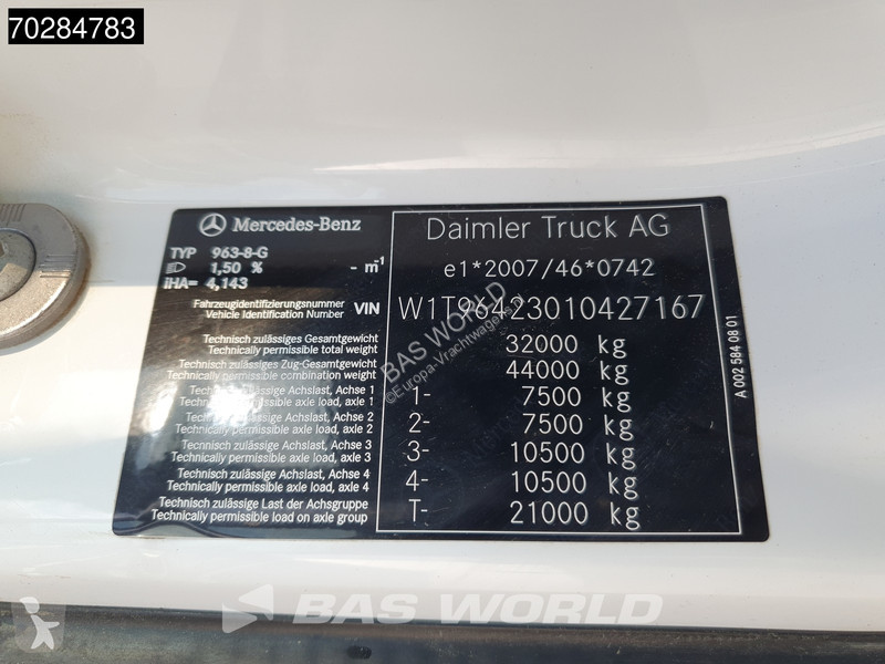 Camion Mercedes 3243 8X4 14m3 2-side tipper...