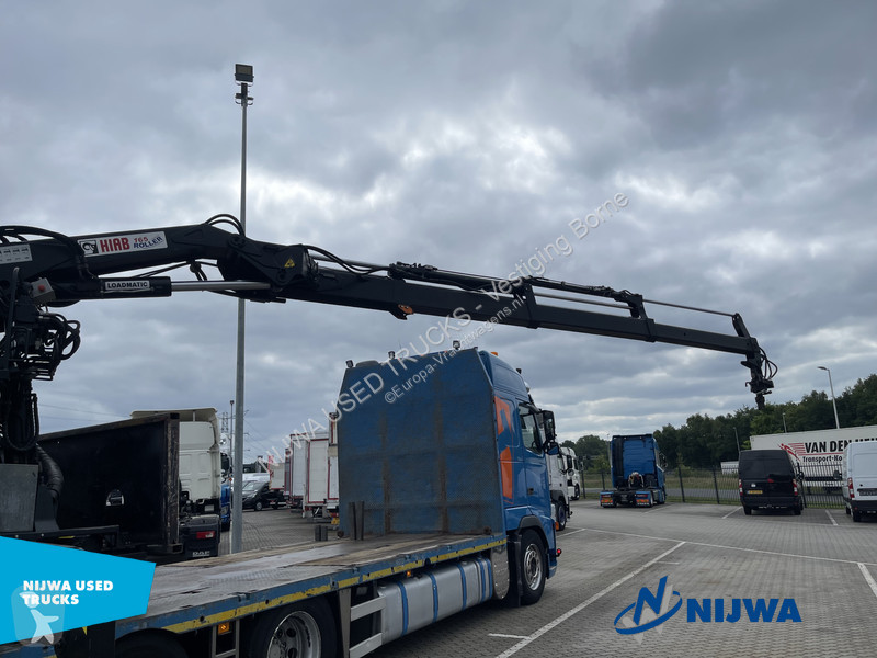 Vrachtwagen Volvo 440 6X2 Hiab 165 roller kraan
