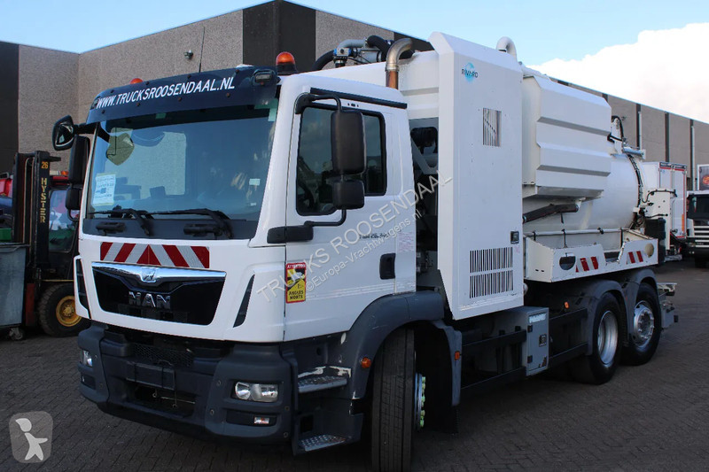 Kamion MAN 26.340 + RIVARD 11.8M3 + PUMP + EURO 6