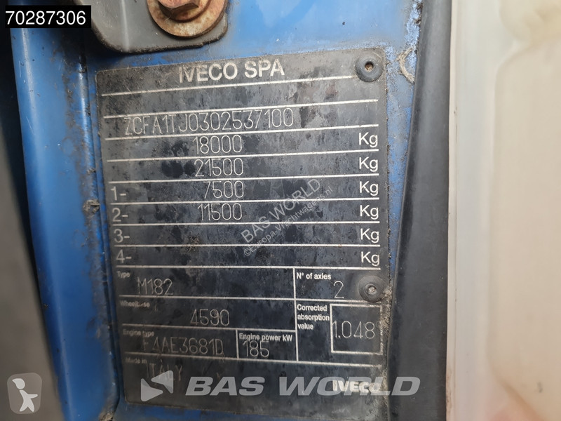 Camion Iveco 180E250 4X2 18tonner MKG-HLK66...
