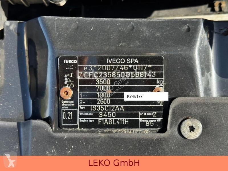 Kamion Iveco 35C12 Mit Carrier Xr 350