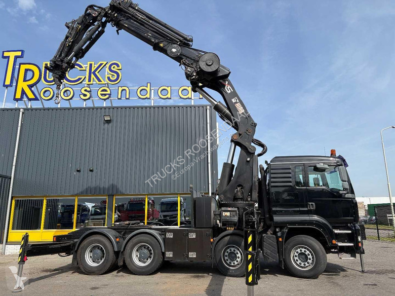شاحنة MAN 41.430 + HIAB 800 6x + 5x JIB WINCH +...