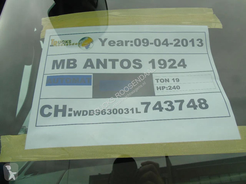 شاحنة Mercedes 1924 + EURO 6 + CARRIER 950 MT