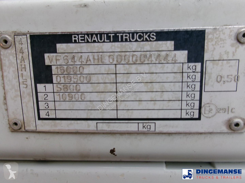 شاحنة Renault 280 4x2 fuel tank 11.5 m3 / 3...