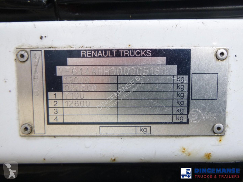 شاحنة Renault 270 4x2 gas tank 18.7 m3