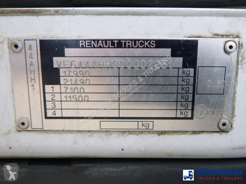 شاحنة Renault 280 dxi 4x2 gas tank 19 m3