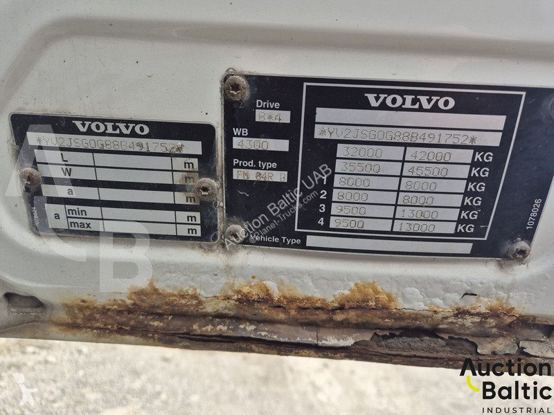 Betonárske zariadenie Volvo 400