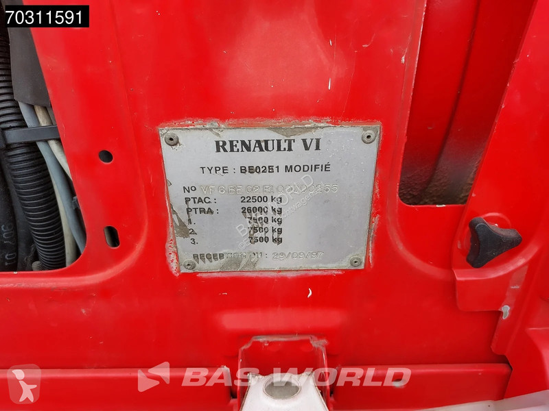 شاحنة Renault G 340ti 6X6 Sides Crashtender 6x6...